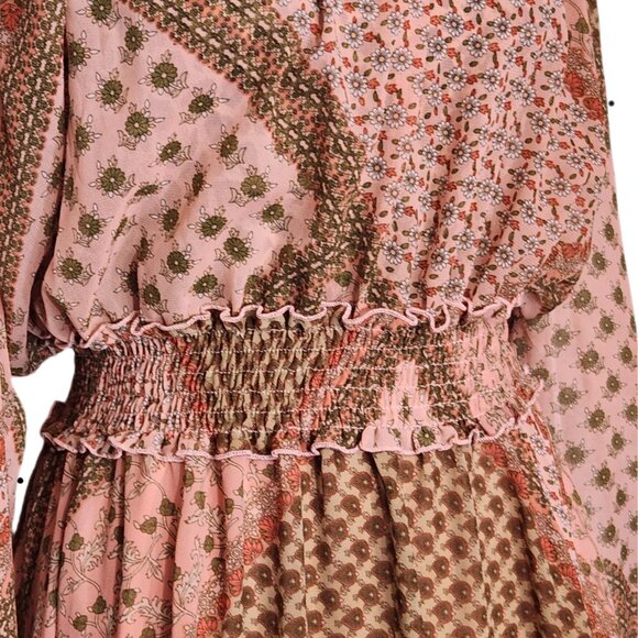 Kate Lily boho style dress, can be off or on the shoulder SIZE 14 - Picture 4 of 8